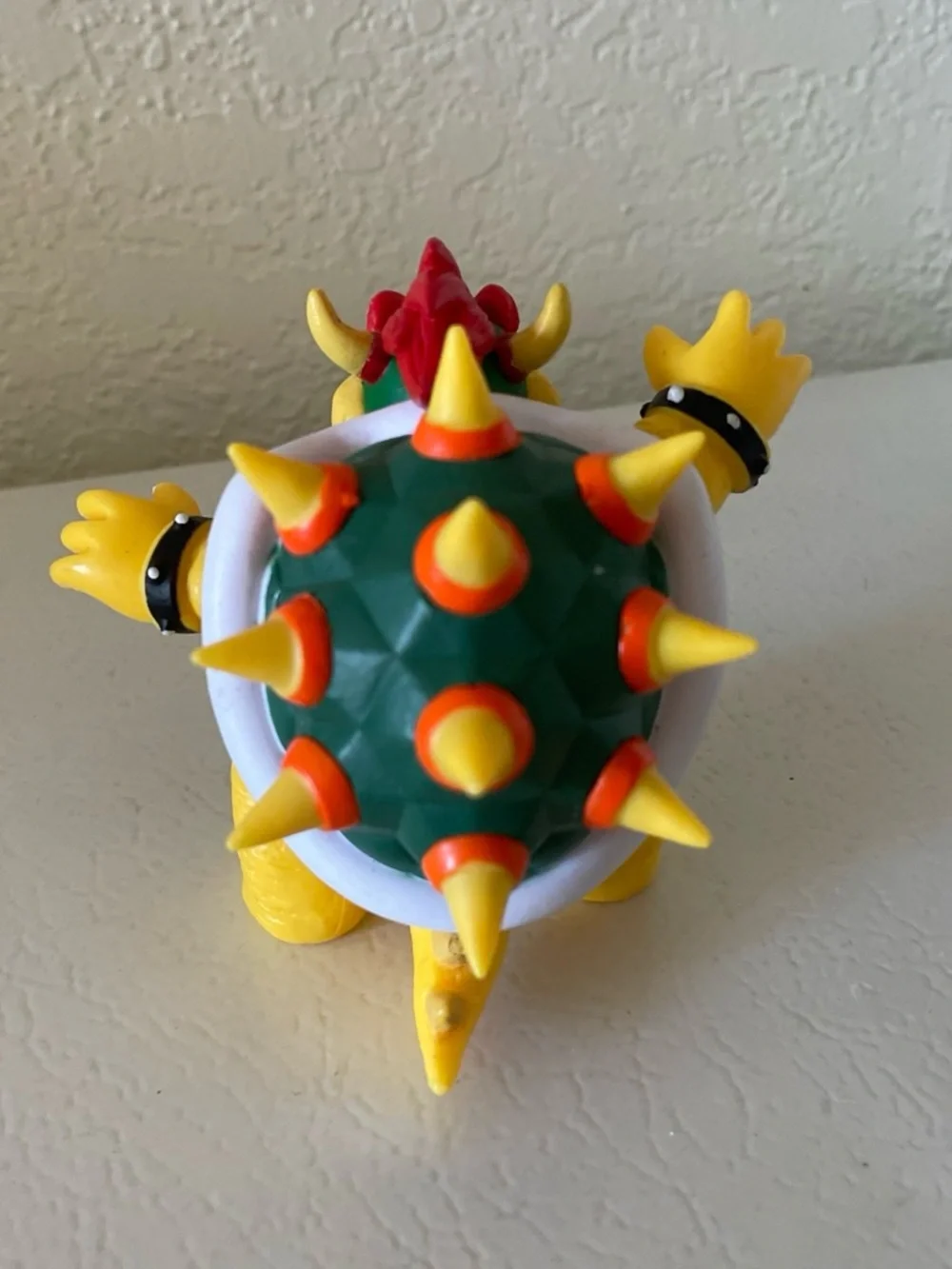 Mario kart Bowser figure.